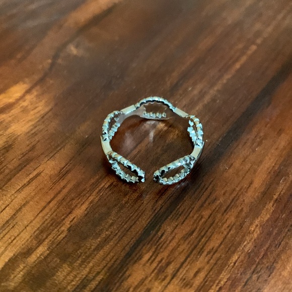 Titanium Steel Chain Link Ring - Picture 5 of 5